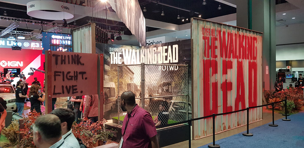 E3 2018 walking dead starbreeze