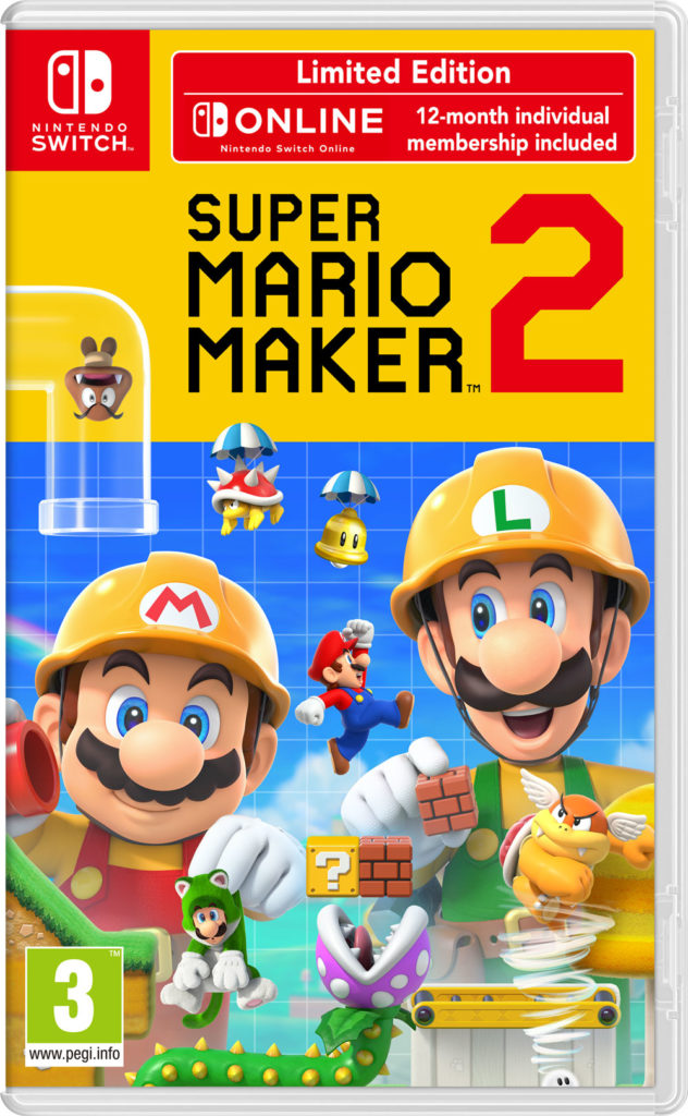 Super Mario Maker 2 omslag