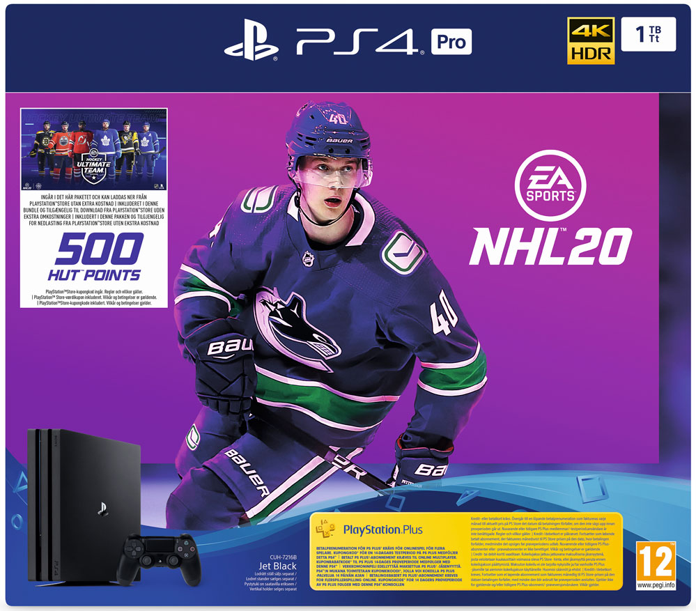 Playstation 4 Propaket med NHL 20 Hype.se